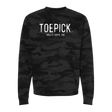 Toepick Camo Sweatshirt - Adults Skate Too LLC