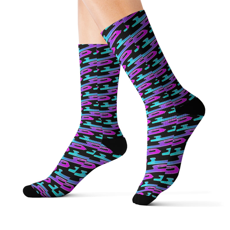 Ice to Meet You Socks - Midnight Edition