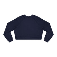 Retro Women's Cropped Fleece Pullover