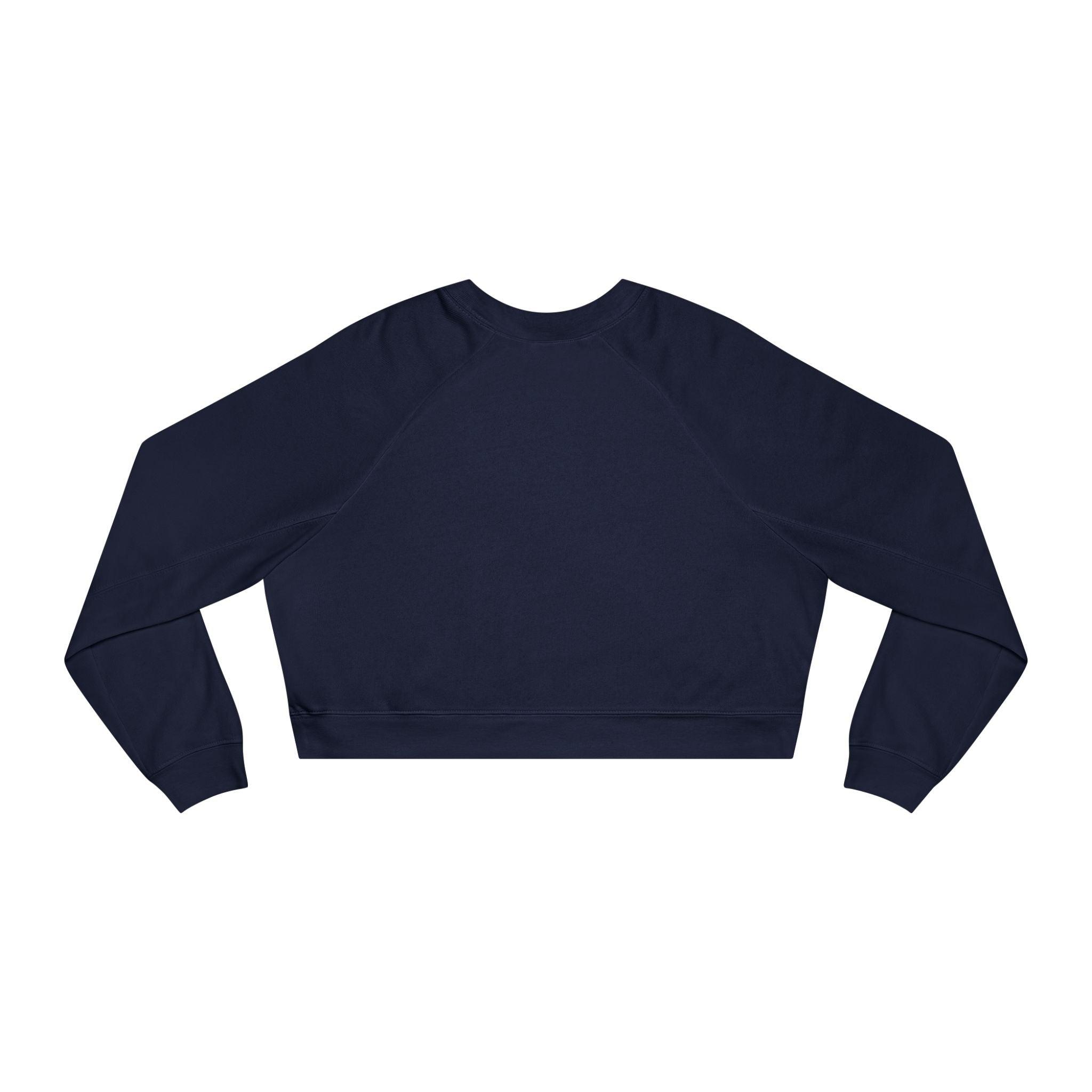 Retro Women's Cropped Fleece Pullover
