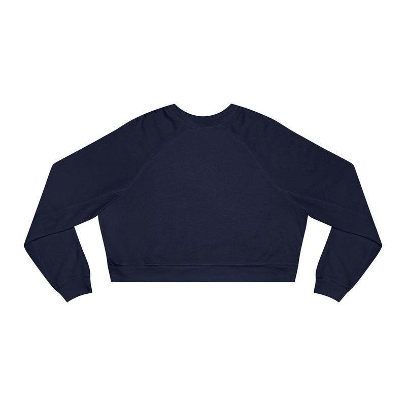 Retro Women's Cropped Fleece Pullover