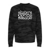 Skaters Gonna Skate Camo Sweatshirt
