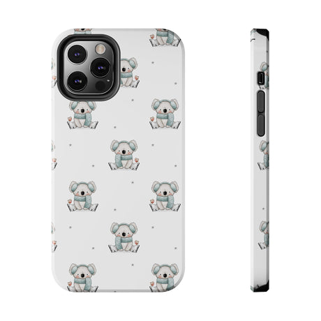 Cute Koala Tough Phone Case - Durable Protection for Nature Lovers