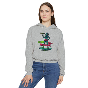 Skate. Fall. Respawn. Cinched Hoodie