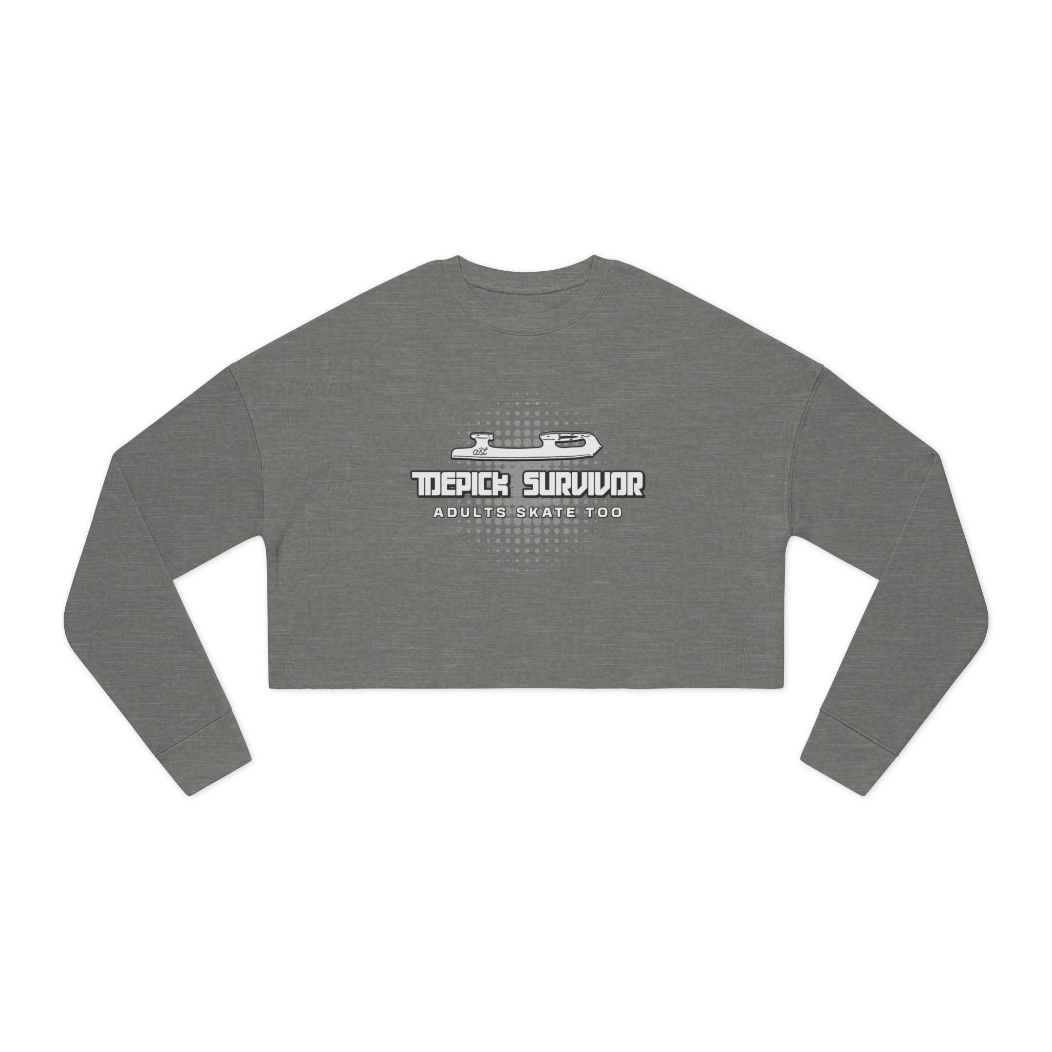 Toepick Survivor Women's Cropped Sweatshirt