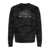 Bend Your Knees Club Camo Sweatshirt