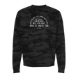 Bend Your Knees Club Camo Sweatshirt - Adults Skate Too LLC