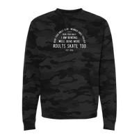 Bend Your Knees Club Camo Sweatshirt