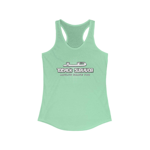 Toepick Survivor Women's Racerback Tank