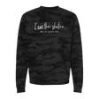 I Am The Skater Camo Sweatshirt - Adults Skate Too LLC