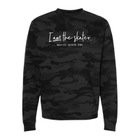 I Am The Skater Camo Sweatshirt
