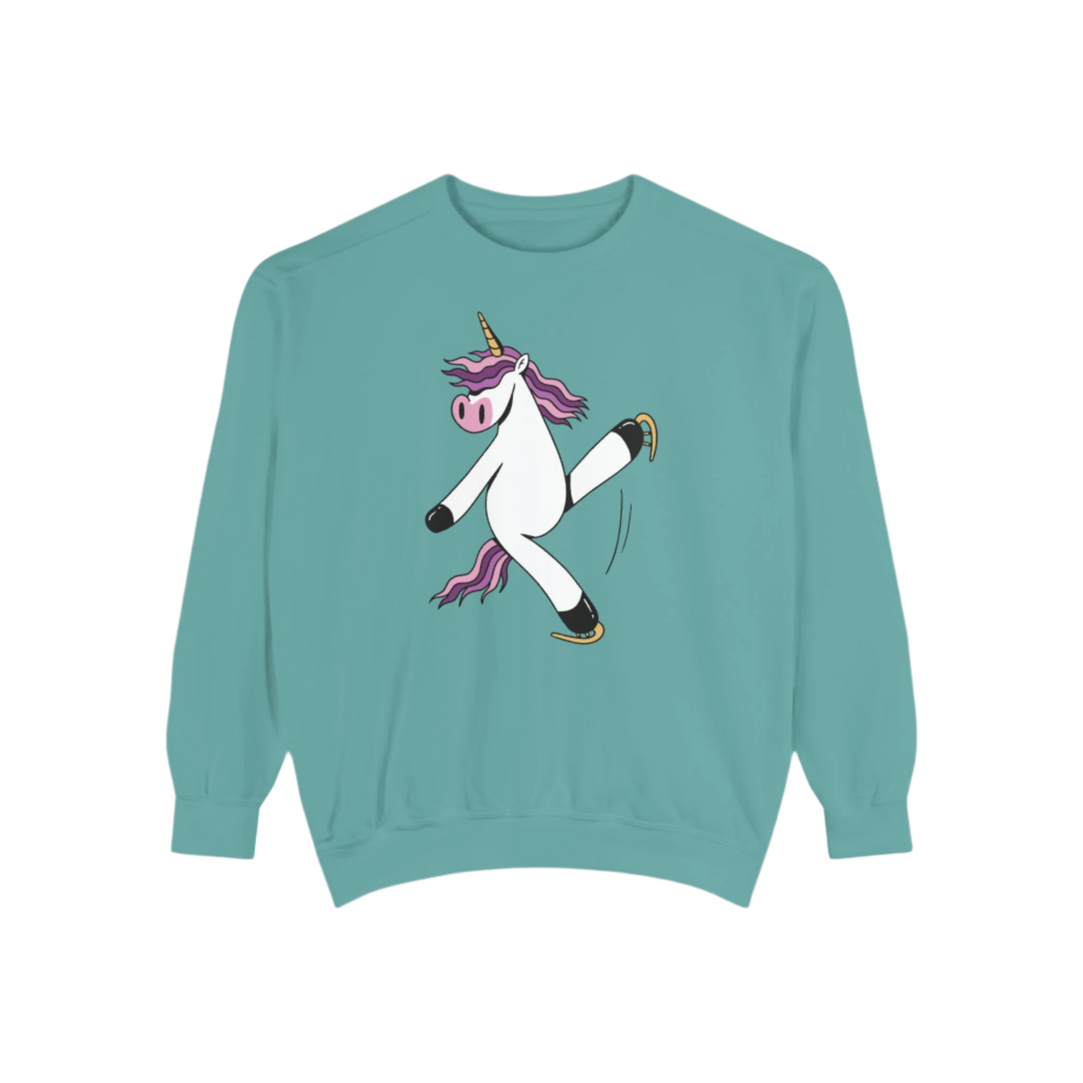 Skating Unicorn Unisex Sweatshirt