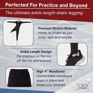 CRS Cross Ice Skating Ankle Length Leggings