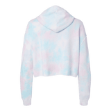 Pixel Skate Cotton Candy Hooded Crop - Adults Skate Too LLC