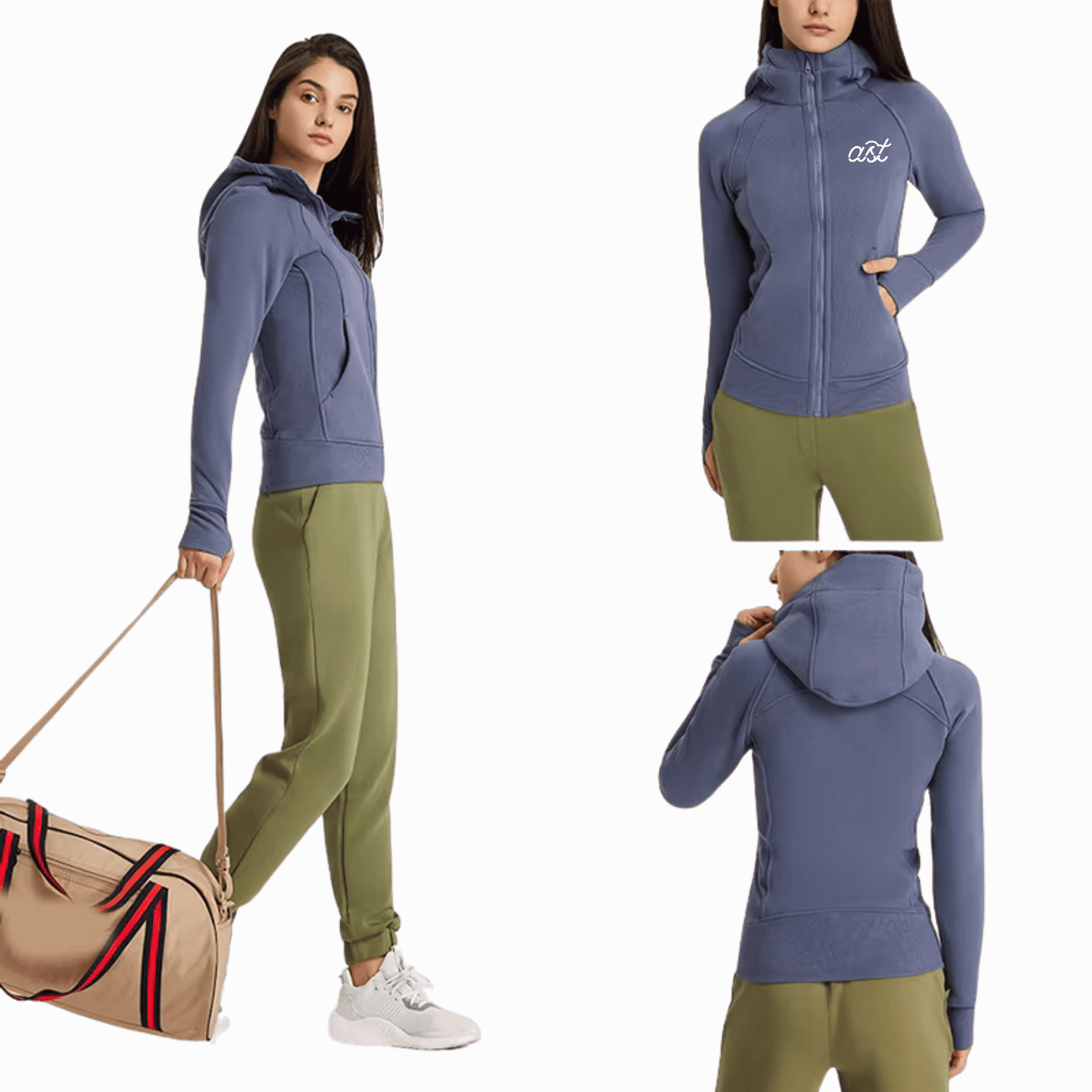 AST Women's Fleece Scuba Dupe Hoodies