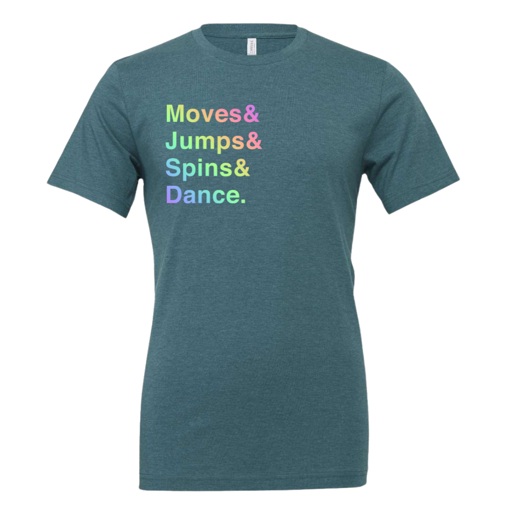 [VAULT] Moves & Jumps & Spins & Dance. T-Shirt