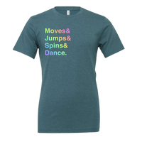 [VAULT] Moves & Jumps & Spins & Dance. T-Shirt