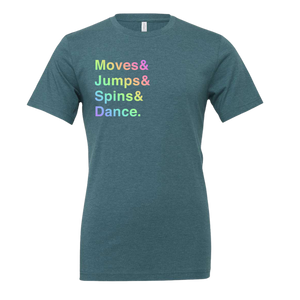 [VAULT] Moves & Jumps & Spins & Dance. T-Shirt
