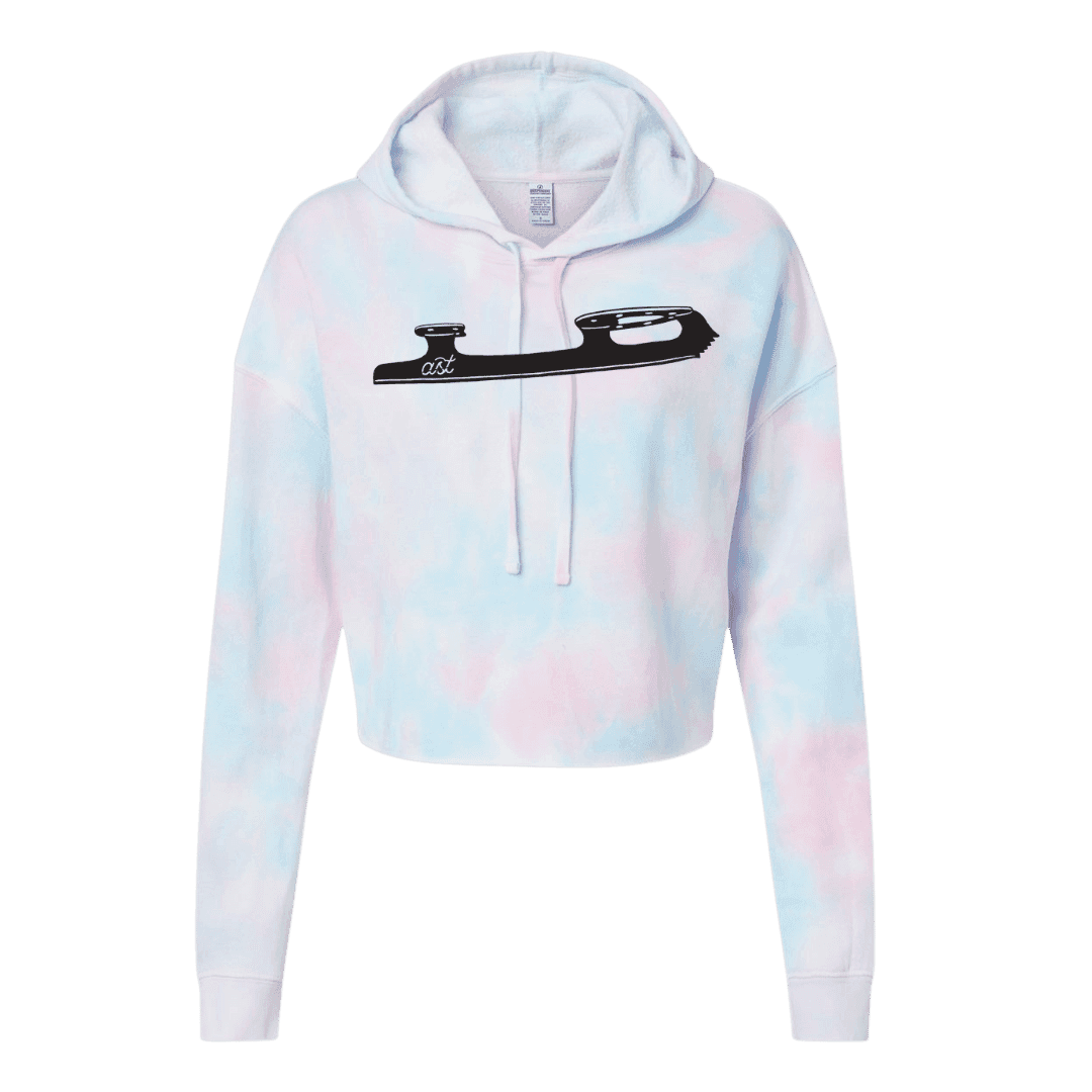 Blade Cotton Candy Hooded Crop - Adults Skate Too LLC