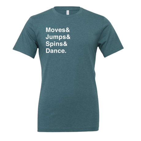 [VAULT] Moves & Jumps & Spins & Dance. T-Shirt