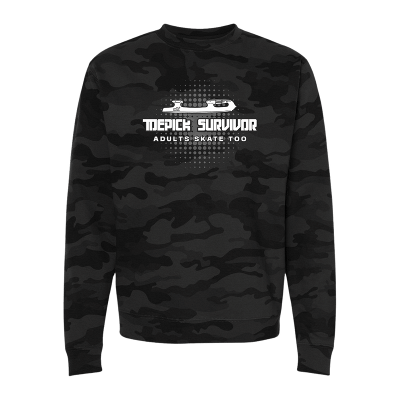 Toepick Survivor Camo Sweatshirt