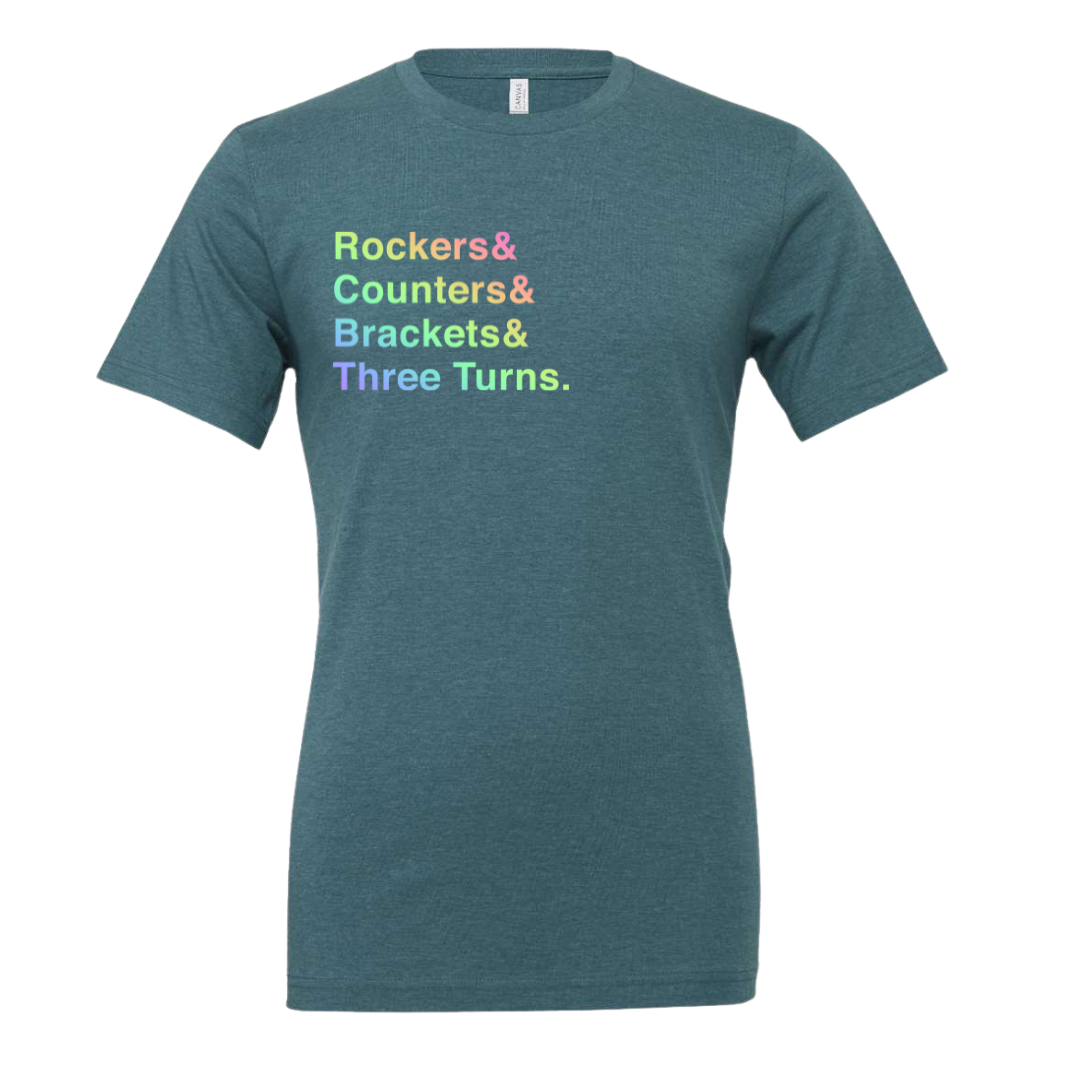 [VAULT] Rockers & Counters & Brackets & Three Turns T-Shirt