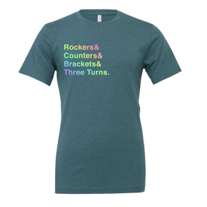 [VAULT] Rockers & Counters & Brackets & Three Turns T-Shirt