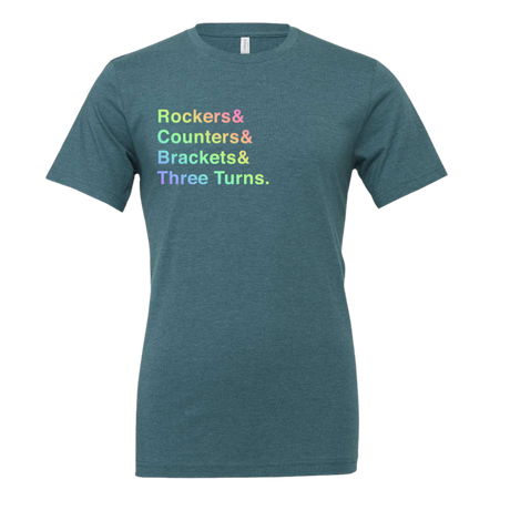 [VAULT] Rockers & Counters & Brackets & Three Turns T-Shirt