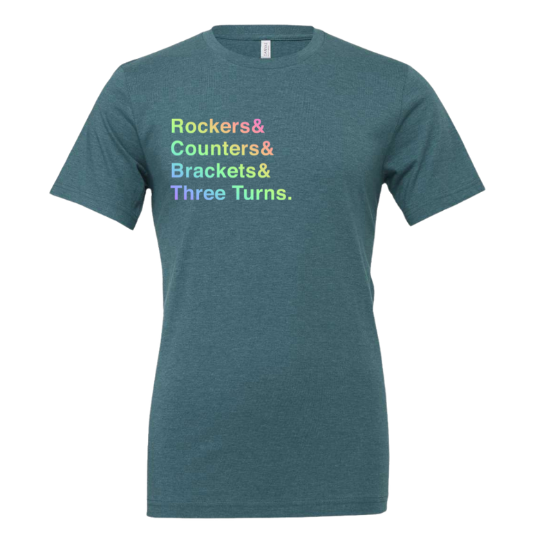 [VAULT] Rockers & Counters & Brackets & Three Turns T-Shirt