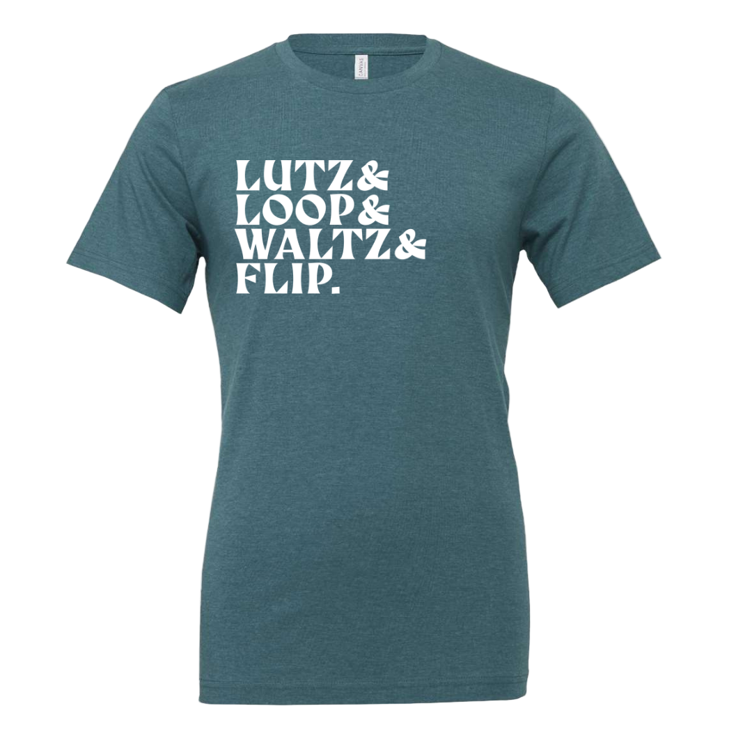 [VAULT] Lutz & Loop & Waltz & Flip. T-Shirt