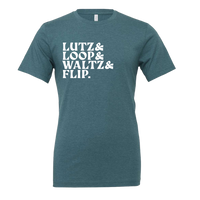 [VAULT] Lutz & Loop & Waltz & Flip. T-Shirt