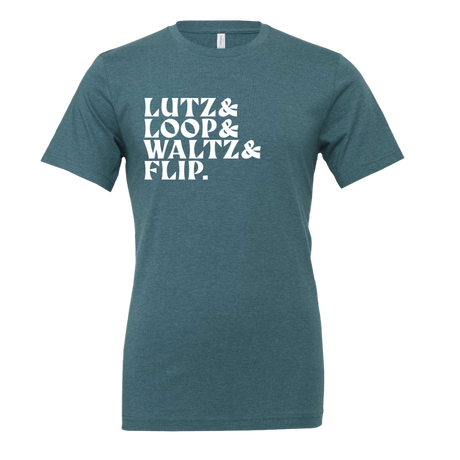 [VAULT] Lutz & Loop & Waltz & Flip. T-Shirt
