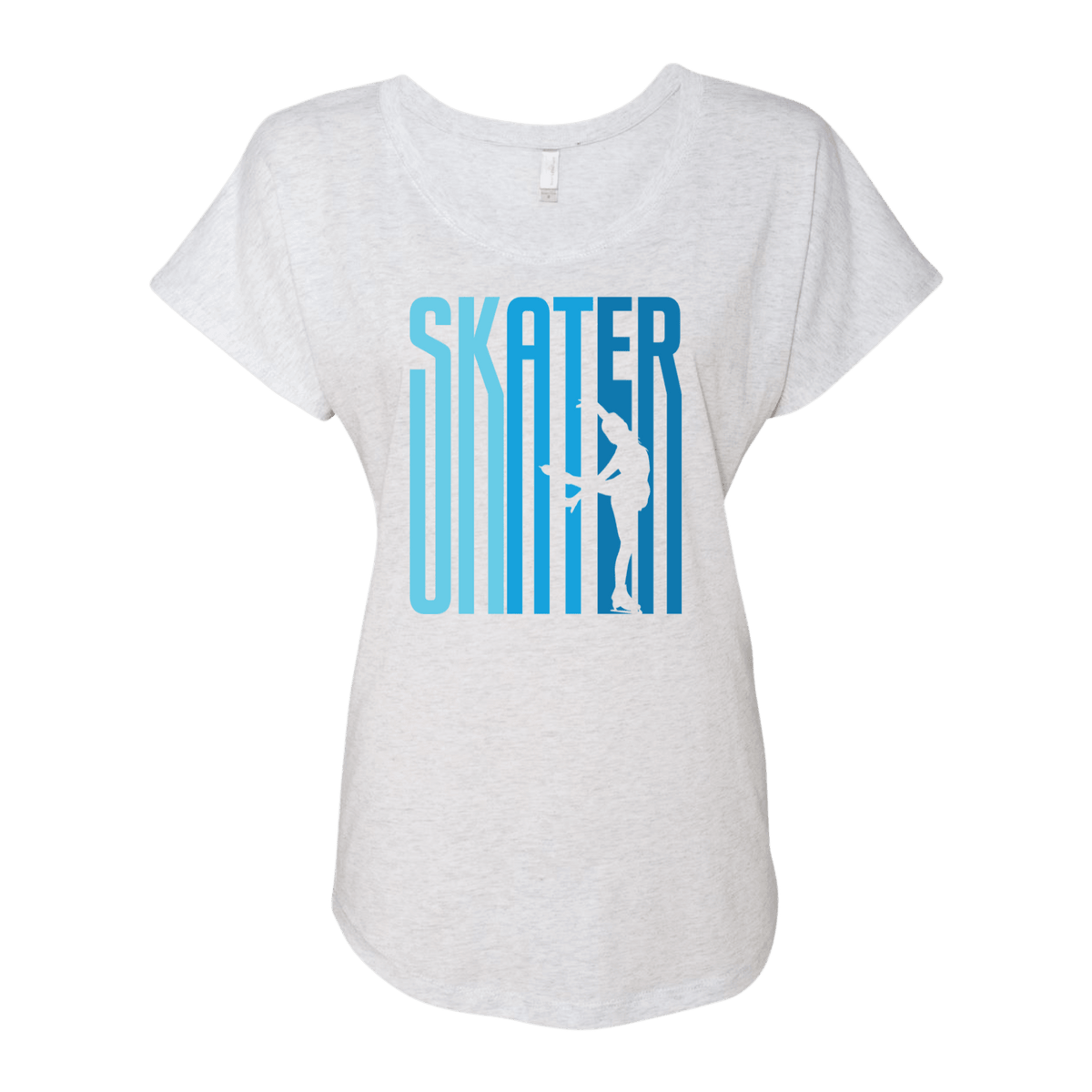 Ombré Skater Dolman Tee