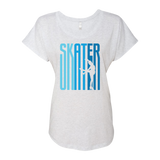 Ombré Skater Dolman Tee - Adults Skate Too LLC