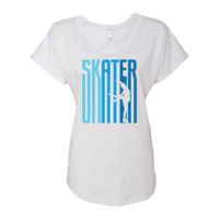 Ombré Skater Dolman Tee