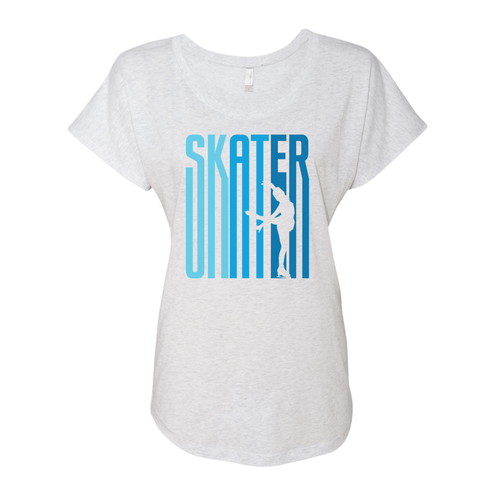 Ombré Skater Dolman Tee