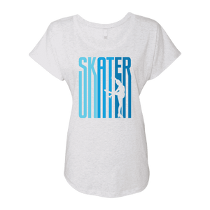 Ombré Skater Dolman Tee - Adults Skate Too LLC