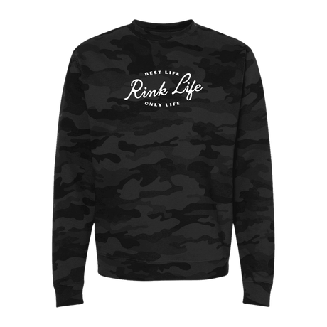 Rink Life Camo Sweatshirt - Adults Skate Too LLC