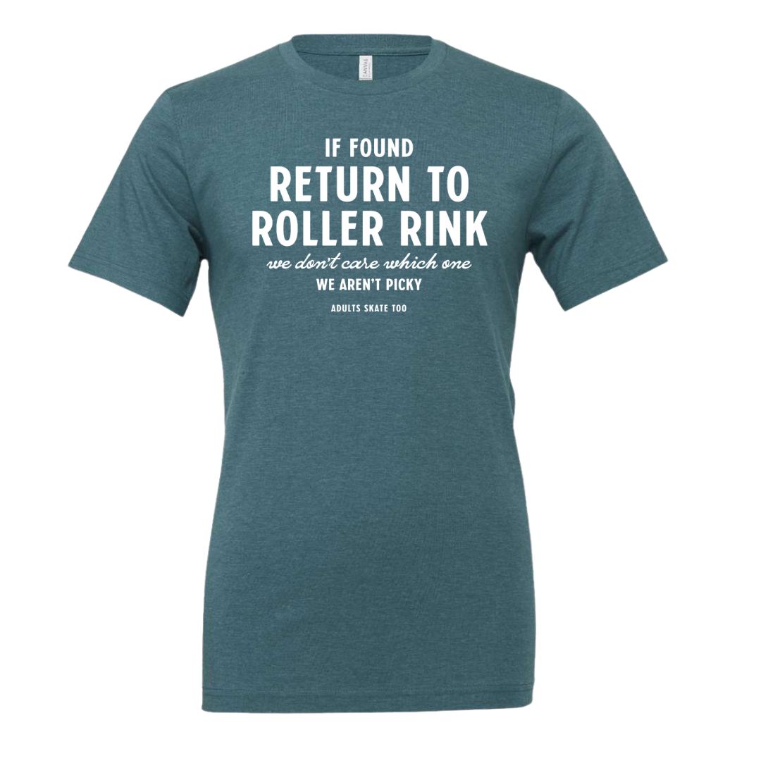 [VAULT] If Found Return to Roller Rink T-Shirt