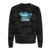 Skating First Camo Sweatshirt