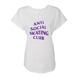 Anti Social Skating Club Dolman Tee - Adults Skate Too LLC