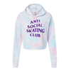Anti Social Skating Club Cotton Candy Hooded Crop