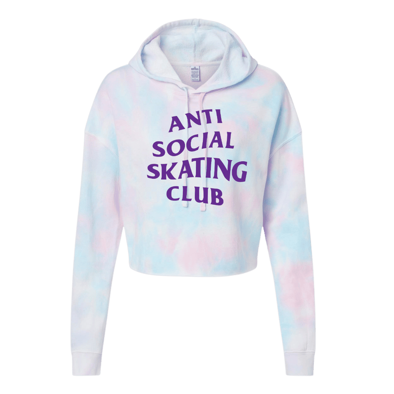 Anti Social Skating Club Cotton Candy Hooded Crop