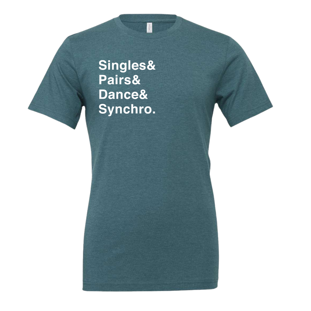 [VAULT] Singles & Pairs & Dance & Synchro. T-Shirt