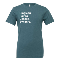 [VAULT] Singles & Pairs & Dance & Synchro. T-Shirt