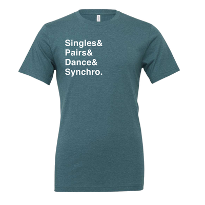 [VAULT] Singles & Pairs & Dance & Synchro. T-Shirt