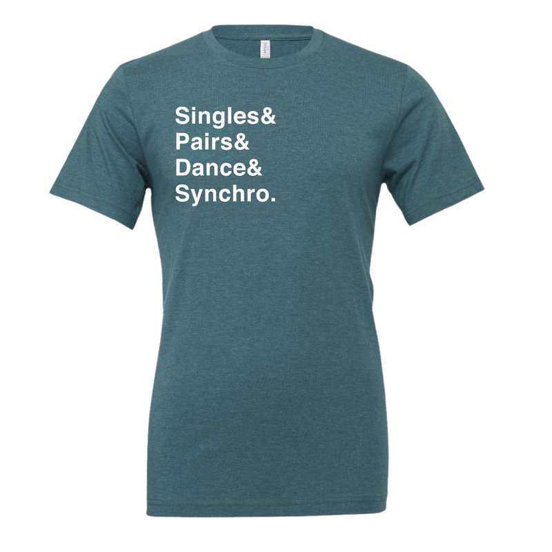 [VAULT] Singles & Pairs & Dance & Synchro. T-Shirt