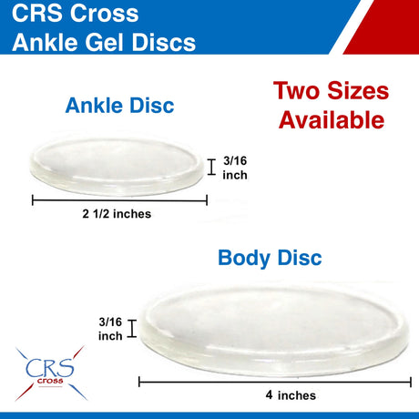 CRS Cross Gel Discs - 4 Inch Body