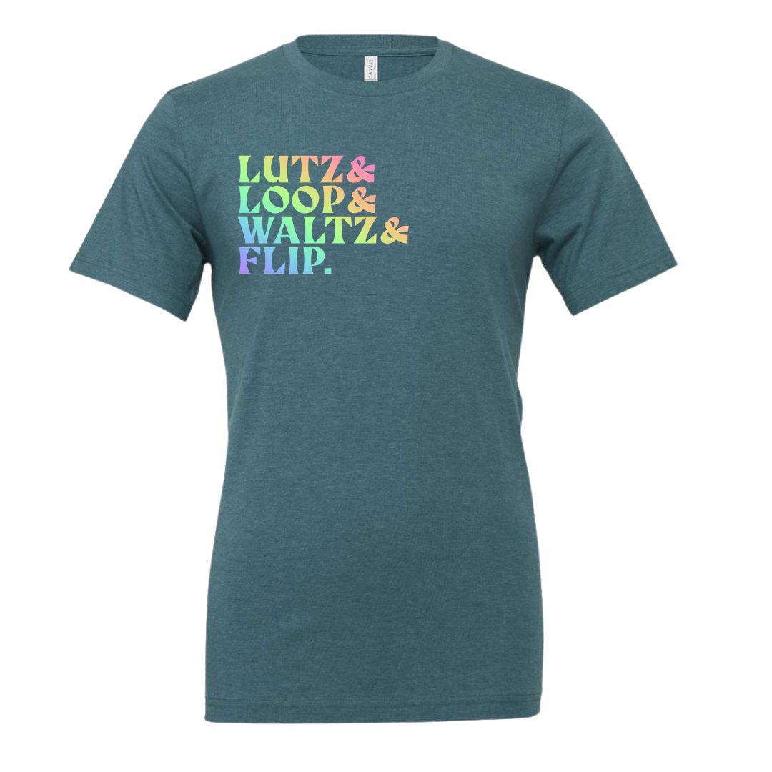 [VAULT] Lutz & Loop & Waltz & Flip. T-Shirt