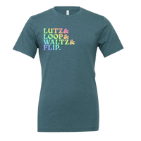 [VAULT] Lutz & Loop & Waltz & Flip. T-Shirt